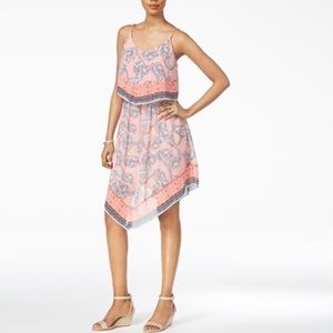 ✅Thalia Sodi Print Spaghetti Strap Casual Dress NWT